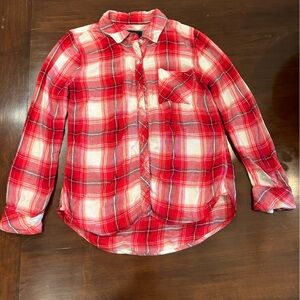 Rails Red & White Flannel | XS